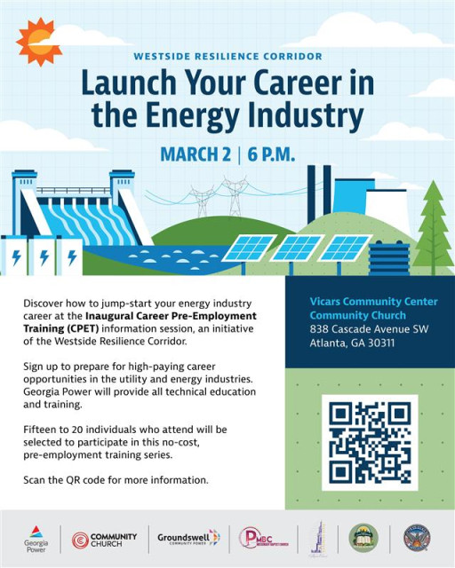 Westside Resilience Corridor Connects Atlanta Residents to High-Paying Energy Careers Through Georgia Power No-Cost Pre-Employment Training