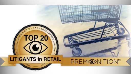Walmart Sees More Than Ten Times as Many Court Cases as Competing Retailers, Premonition Analytics New Survey Reveals