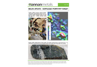 Hannan Metals Ltd., Monday, October 10, 2022, Press release picture