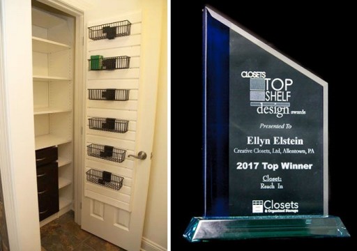 Creative Closets®, Ltd. Announces"2017 Top Shelf Closet Design Award"