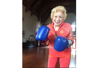 Film Still 2 - Boxing in her 90s