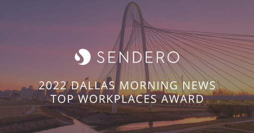 Sendero Named Top Place to Work in Dallas