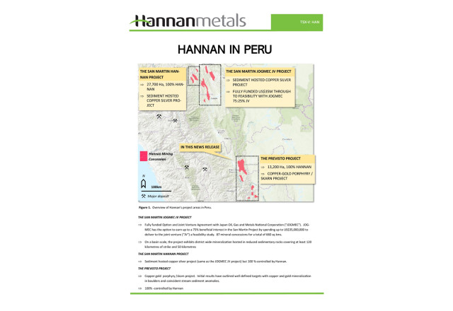 Hannan Metals Ltd., Thursday, November 4, 2021, Press release picture