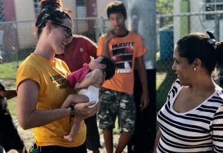 Scientology Volunteer Minister in Puerto Rico providing relief in the wake of Hurricane Maria