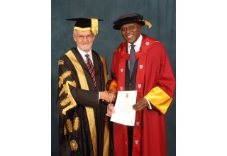 Honorary Doctorate by Alma Mater, Aston University