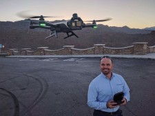 Karma UAV in the mountains of California