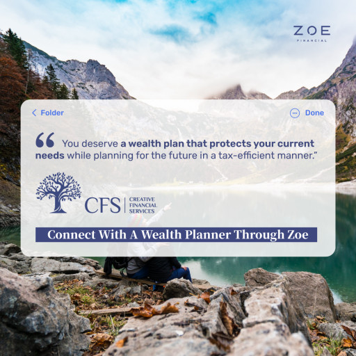 Zoe Announces Partnership With Female-Led Wealth Management Firm Creative Financial Services