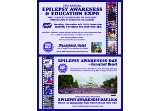 Epilepsy Awareness Day at Disneyland 2019 Postcard