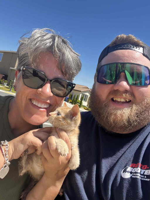 Roto-Rooter Does It Again: Two Kittens Heroically Saved in One Week