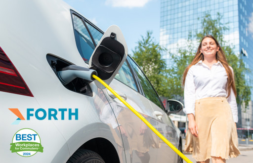 Best Workplaces for Commuters and Forth Partner to Accelerate Workplace Electric Vehicle Charging