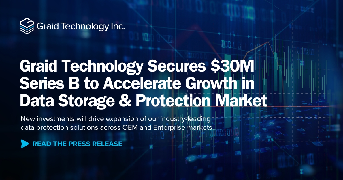 Graid Technology Raises $30M in Series B Funding to Revolutionize Data Storage and Protection