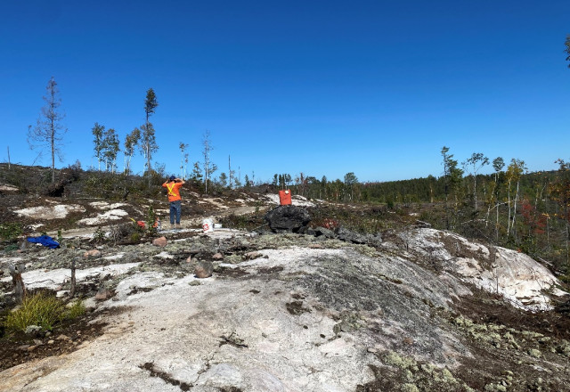 Grid Metals Corp., Tuesday, October 5, 2021, Press release picture