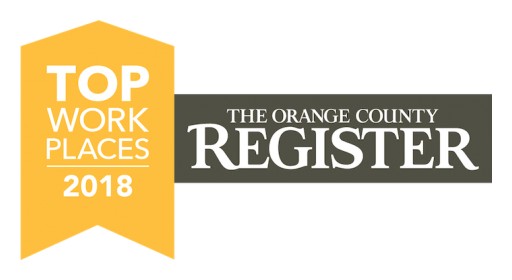 Reborn Cabinets Recognized as One of Orange County's Top Places to Work for 2018