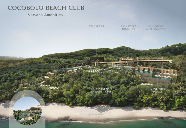 Cocobolo Beach Club at Vervana Hotel & Residences, Playa Venao, Panama