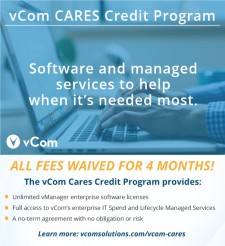 vCom Cares Credit Program