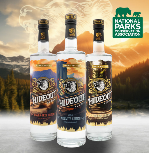 Hideout Vodka Launches Major Partnership With National Parks Conservation Association to Promote Park Preservation