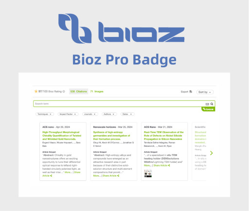 Bioz and DENSsolutions Partner to Bring Real-Time Product Citation Data to DENSsolutions’ Researchers
