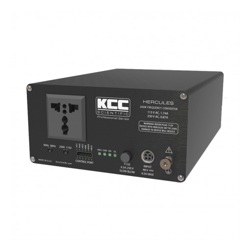 Finally Power and Enjoy Vintage Electronics From Around the World With KCC Scientific Frequency Converters
