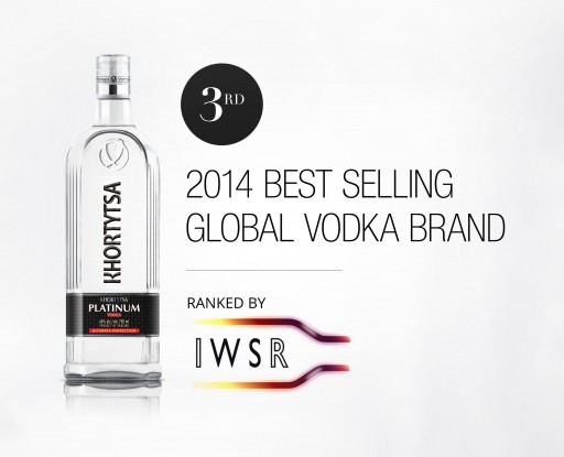 Khortytsa Vodka Named Among Top 3 Global Vodka Brands