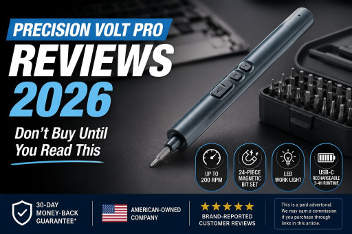 Precision Volt Pro Review 2026: Cordless Electric Screwdriver Specs Confirmed, Fine Print Decoded - Is it Worth Buying?