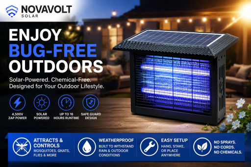 NovaVolt Solar Bug Zapper Review: Don't Buy Your Solar Mosquito Zappers Before Reading This NovaVolt Pest Zapping Report First!