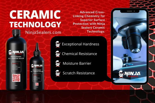 Ninja Sealers Launches Revolutionary Surface Coating Ceramic Sealers for All Surface Types