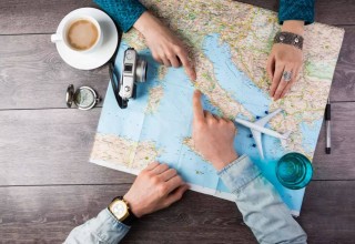 Map out a romantic vacation