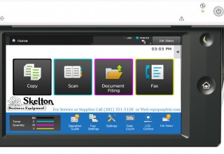Skelton's Touch Screen Interface