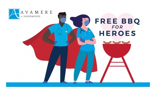 Avamere at Sherwood Hosts Free Drive-Thru BBQ for Essential Workers