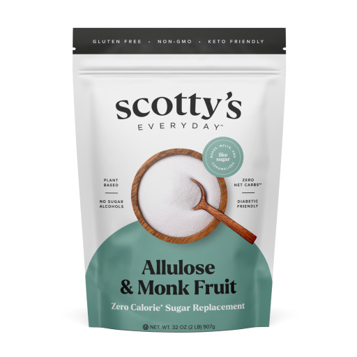 Scotty's Everyday Launches a Natural Alternative to Sugar With Their New Allulose and Monk Fruit Sweetener Blend