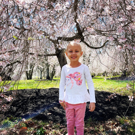 Courageous 5-Year-Old Maddie Fell's Poise in Her Fight Against Cancer Inspires San Diego Attorney Gordon Levinson to Give Grant for Cancer Research