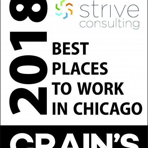 Strive Consulting Named One of the Best Places to Work in Chicago