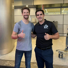 Romain Grosjean, first VIP Rental USA customer.