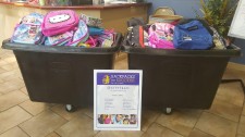Donated Backpacks & School Supplies