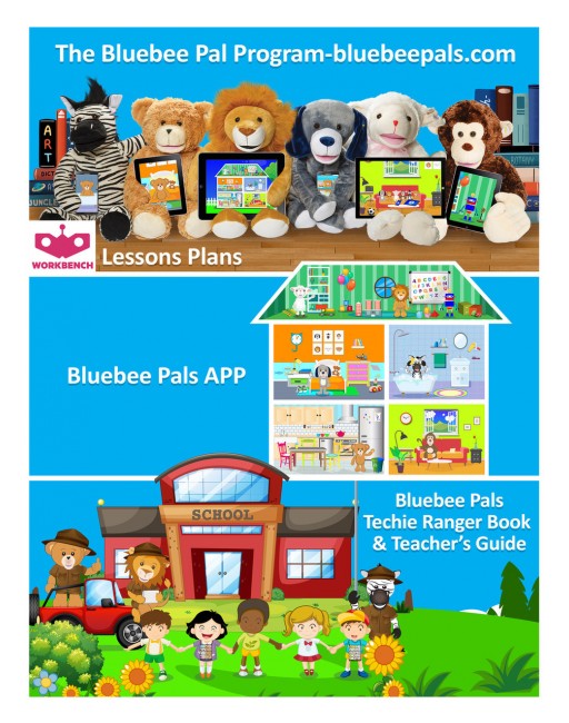 Bluebee Pals Interactive Plush Learning Tool With Companion App Introduces the Bluebee Pal Program for Early Childhood and Special Education