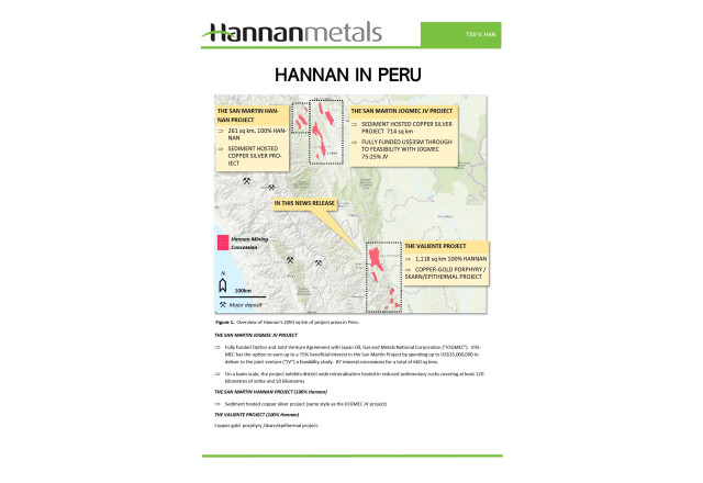 Hannan Metals Ltd., Thursday, May 12, 2022, Press release picture