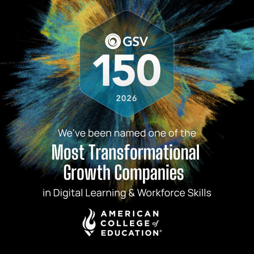 American College of Education Recognized Among the World's Most Transformational Growth Companies 