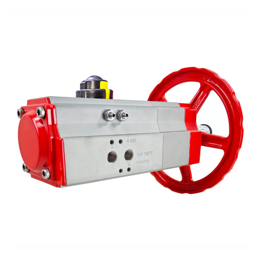 Valworx Launches New Line of Actuators - Pneumatic/Manual Combination Actuator
