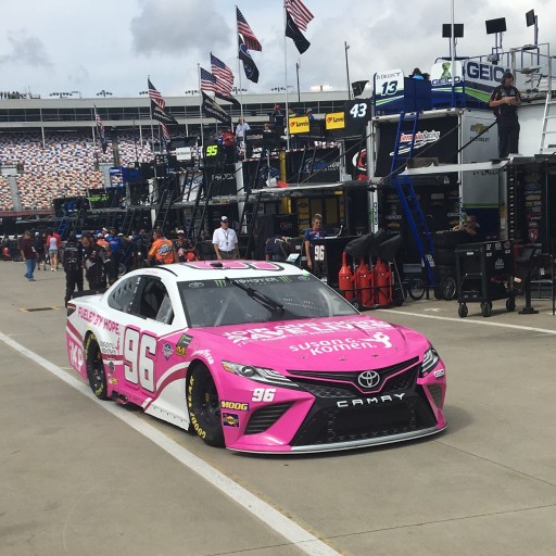 Xtreme Concepts No. 96 Susan G Komen Toyota Driven by Jeffrey Earnhardt Will Stand Out in Pink