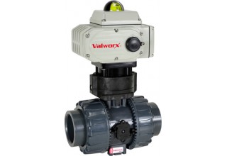 New 5618a Electric Actuator with PVC Ball Valve