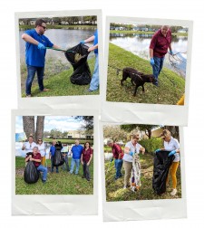 PetTest Wellington, FL Lake Clean Up