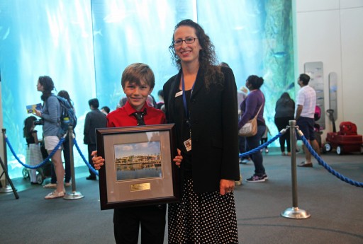 Ten-Year-Old Microactivist Receives Aquarium of the Pacific's 2017 Young Hero Award