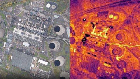Thermal Infrared Imagery - ©2023 SatVu