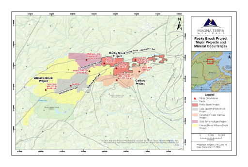 Magna Terra Acquires Strategic Land Package in the Prolific Bathurst Mining Camp of Northern New Brunswick