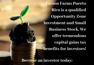 Fusion Farms - Qualified Opportunity Zone Investment