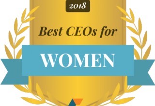 Comparably Award 2018 - Best CEO for Women