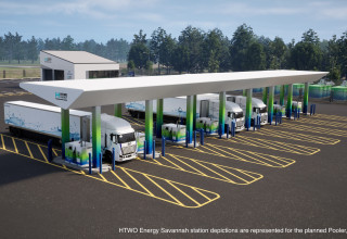 HTWO Energy Savannah Refueling Bay