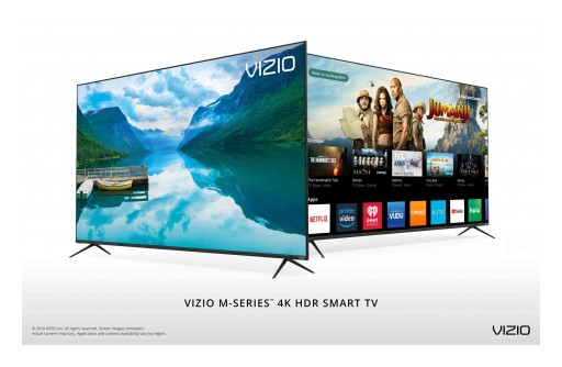 VIZIO Launches All-New 2018 M-Series™ 4K HDR Smart TVs Featuring  Step-Up Picture Quality and Bezel-Less Design