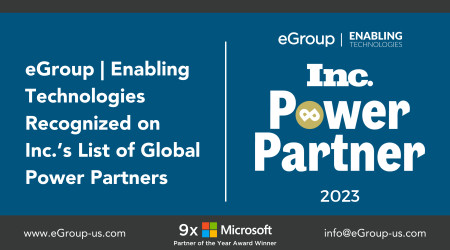 eGroup | Enabling Technologies Recognized on Inc.'s List of Global Power Partners