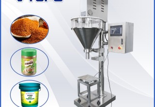 Net Weight Auger Filler with Weighing Desk | VTOPS-P2D